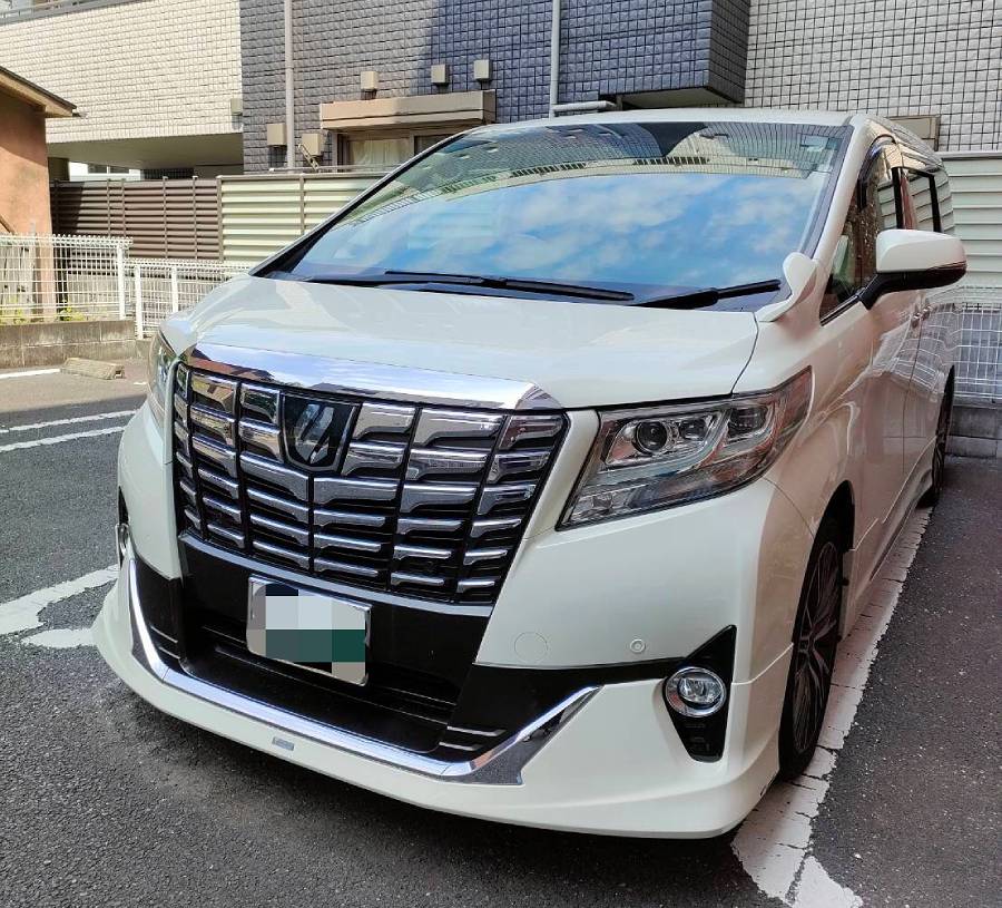 アルファード（alphard）3.5 フルモデリスタ左斜め正面画像