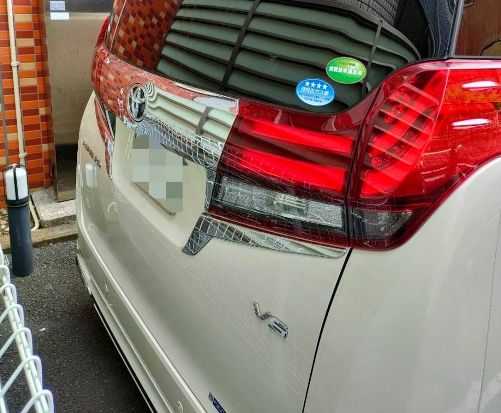 アルファード（alphard）3.5 フルモデリスタ右斜め後ろ画像